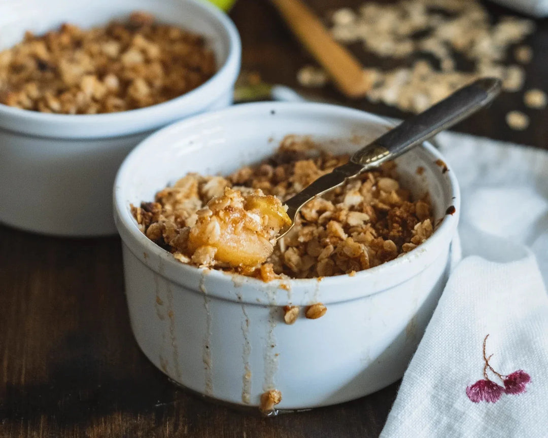 Crumble de Manzanas y Canela de Michelle Wiener
