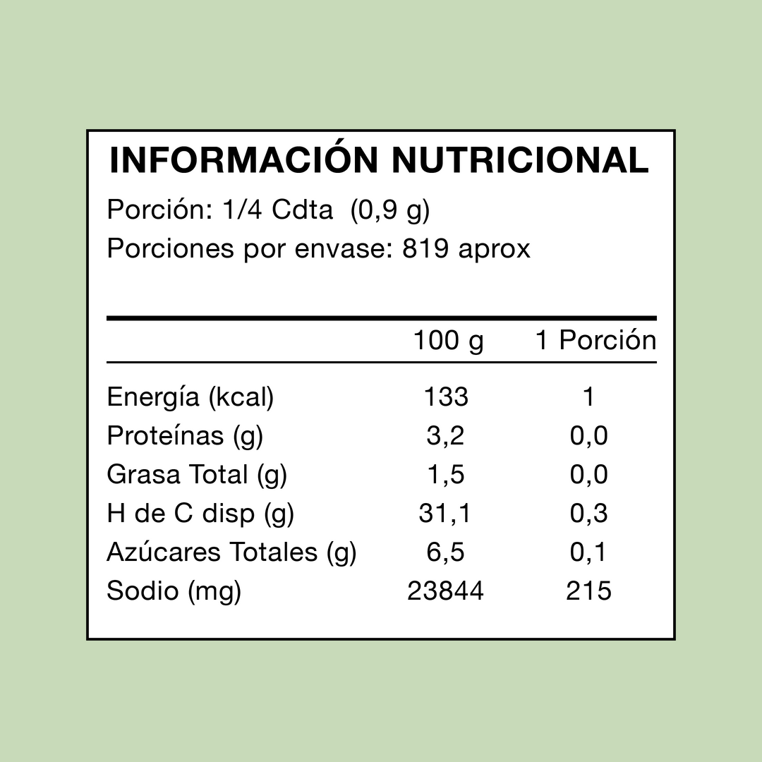 Pimienta Naranja Orange Pepper 737g