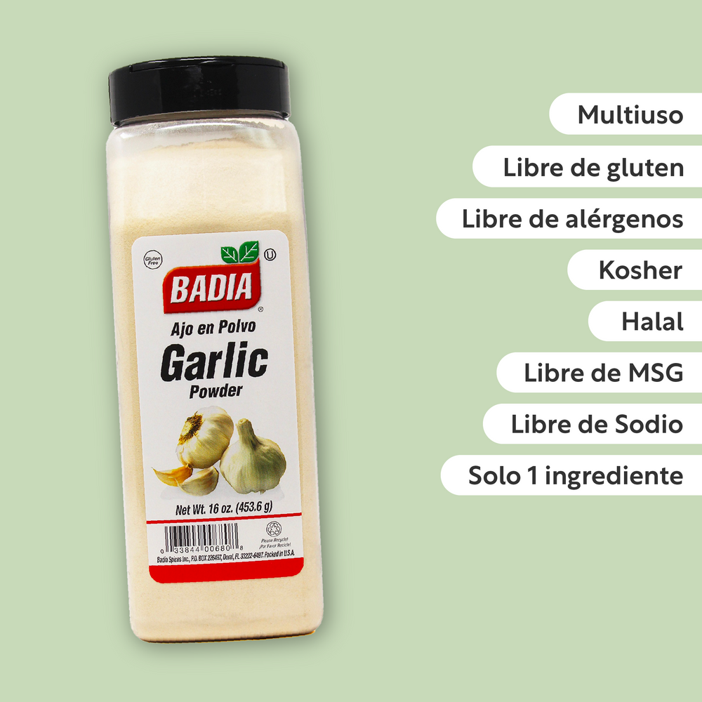 Ajo en Polvo Badia 453g