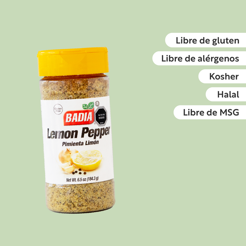 Pimienta Limón Lemon Pepper 184g