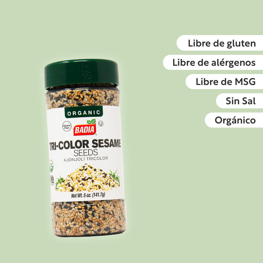 Sésamo Tricolor Orgánico  141,7 Grs
