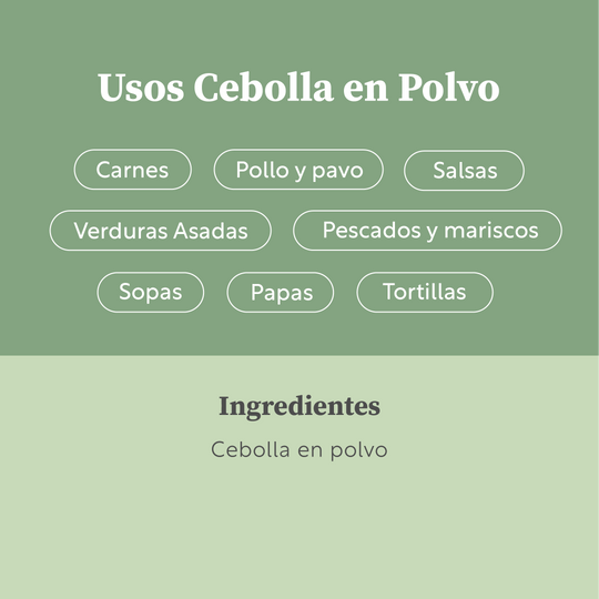 Cebolla en Polvo 510g