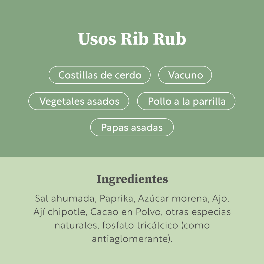 Rib Rub Seasoning 155gr