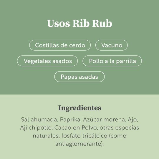 Rib Rub Seasoning 155gr