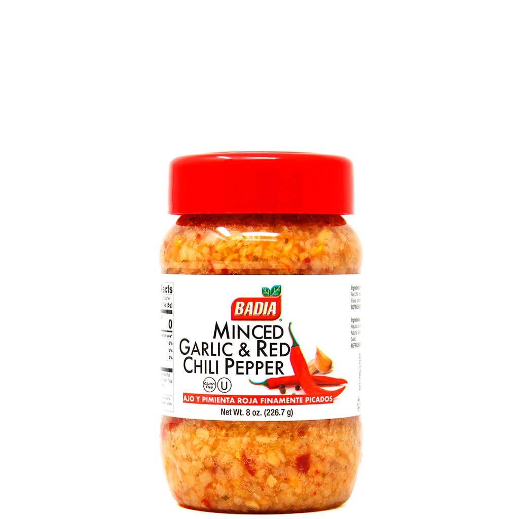 Ajo Picado y Ají Rojo Badia Spices 226,7 Grs – Badia Chile