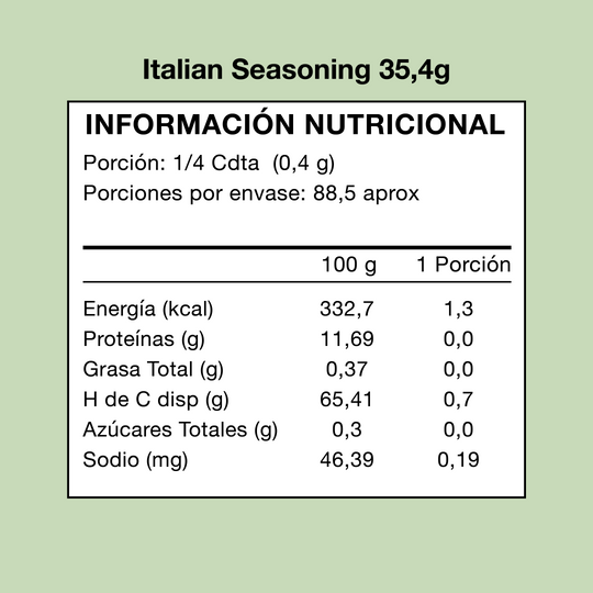 Italian Seasoning 35g