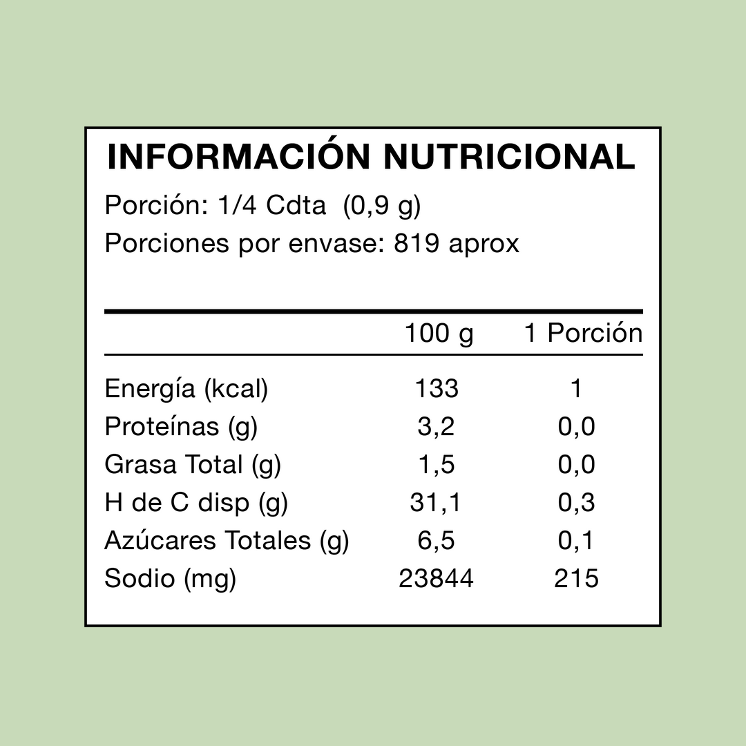 Pimienta Naranja 737g