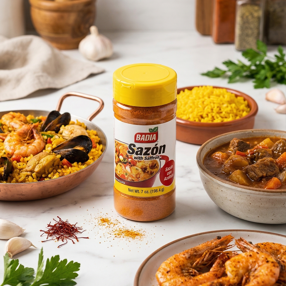 Sazón con Azafrán 198g