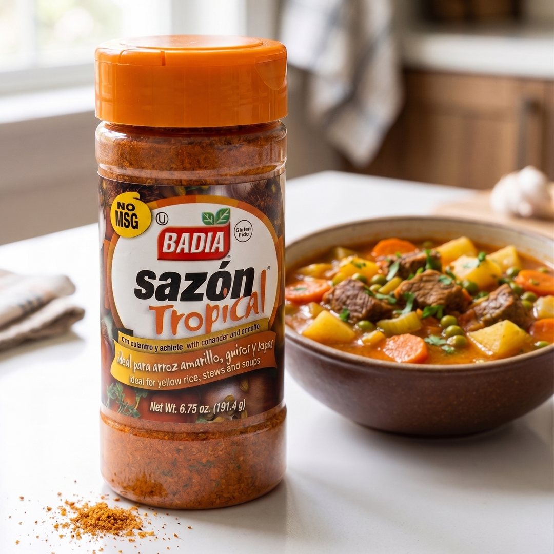Sazón Tropical con cilantro y achiote 191,4g