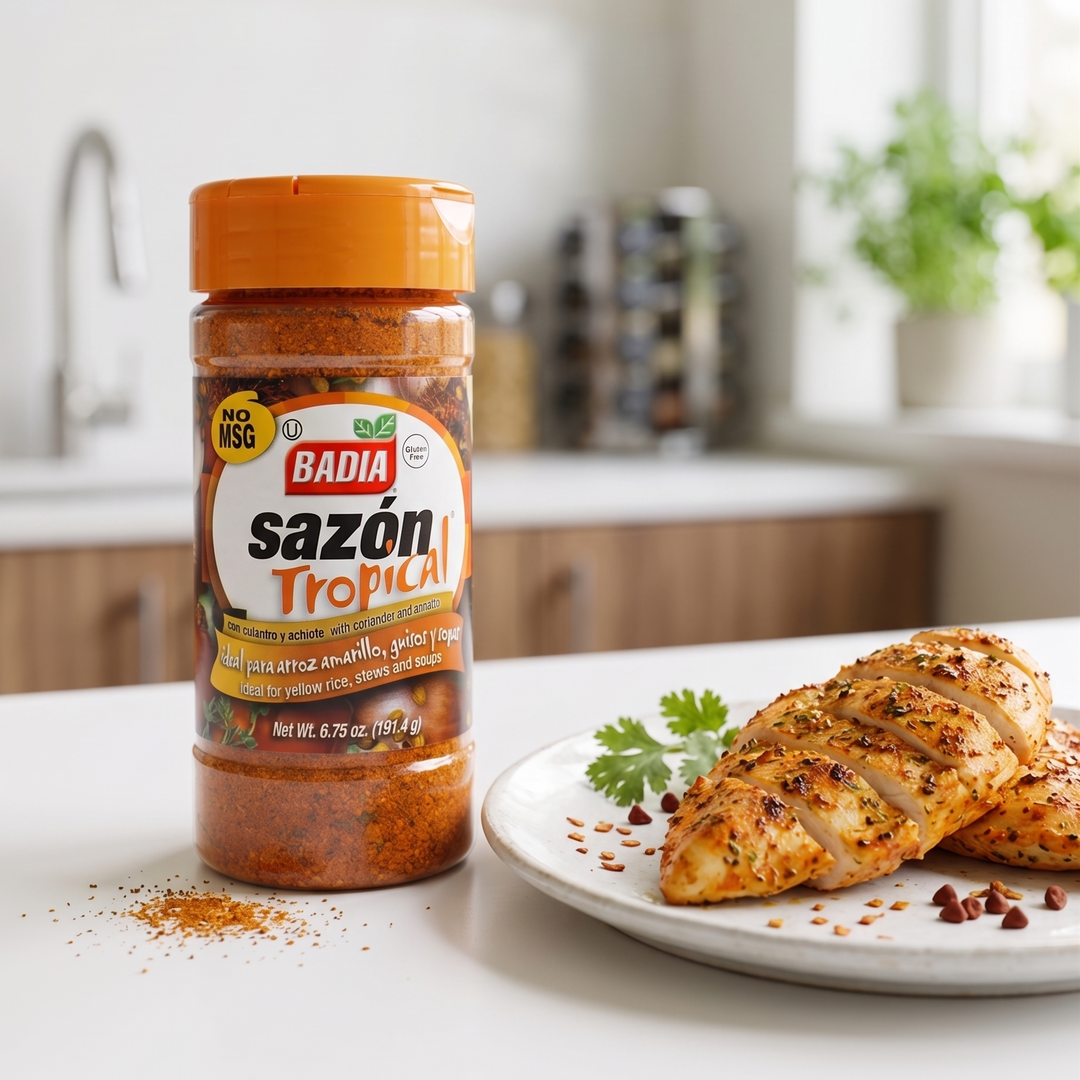 Sazón Tropical con cilantro y achiote 191,4g