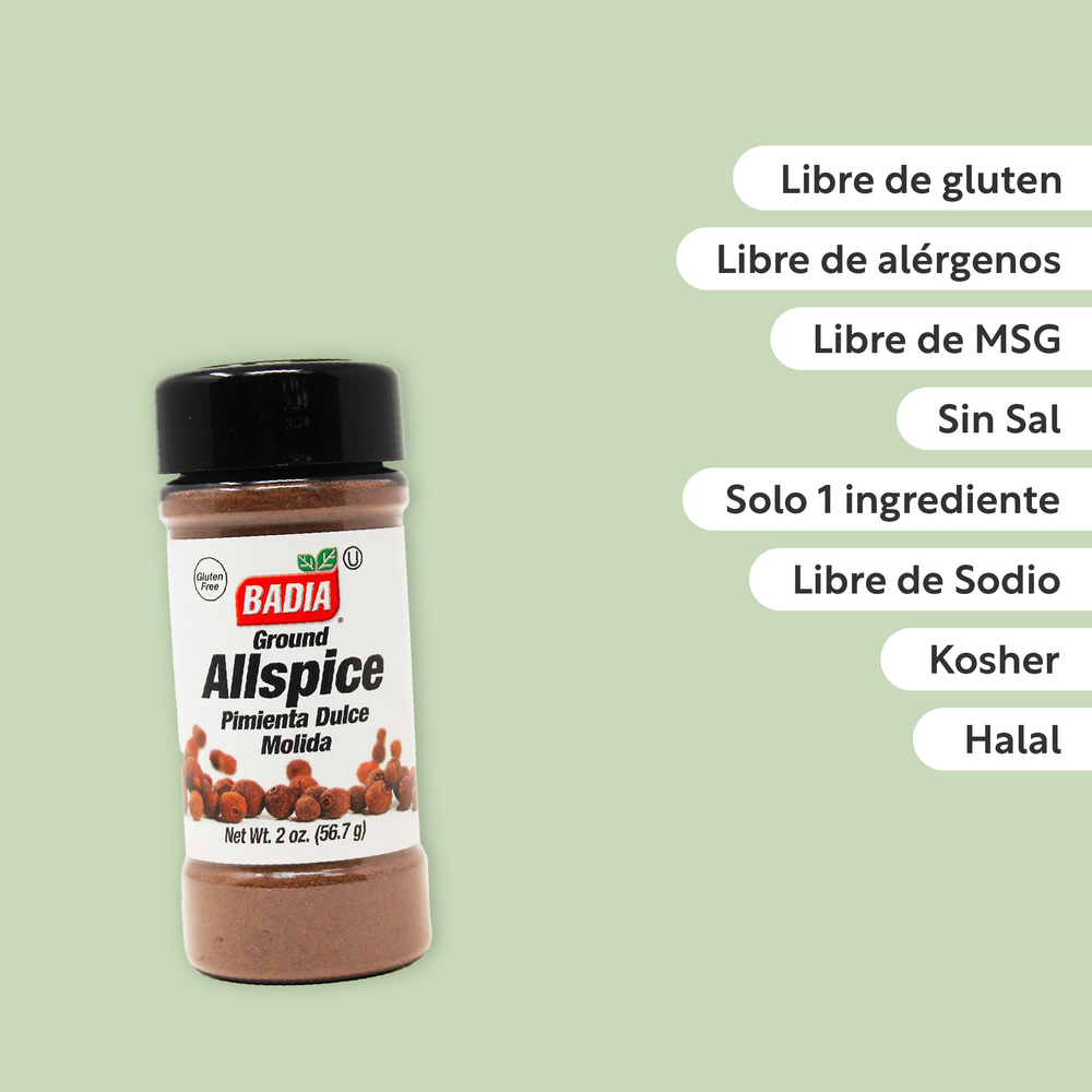 Pimienta Dulce Pimienta de Jamaica Allspice 56,7g