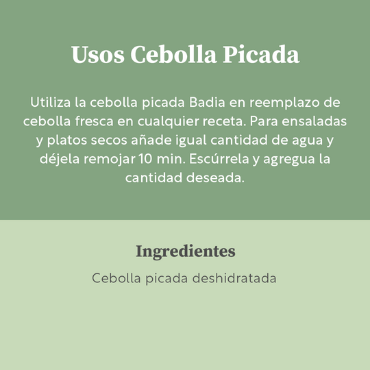 Cebolla picada 155g